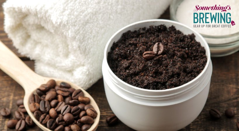 Filter coffee powder will actually work for your face! - Something's Brewing