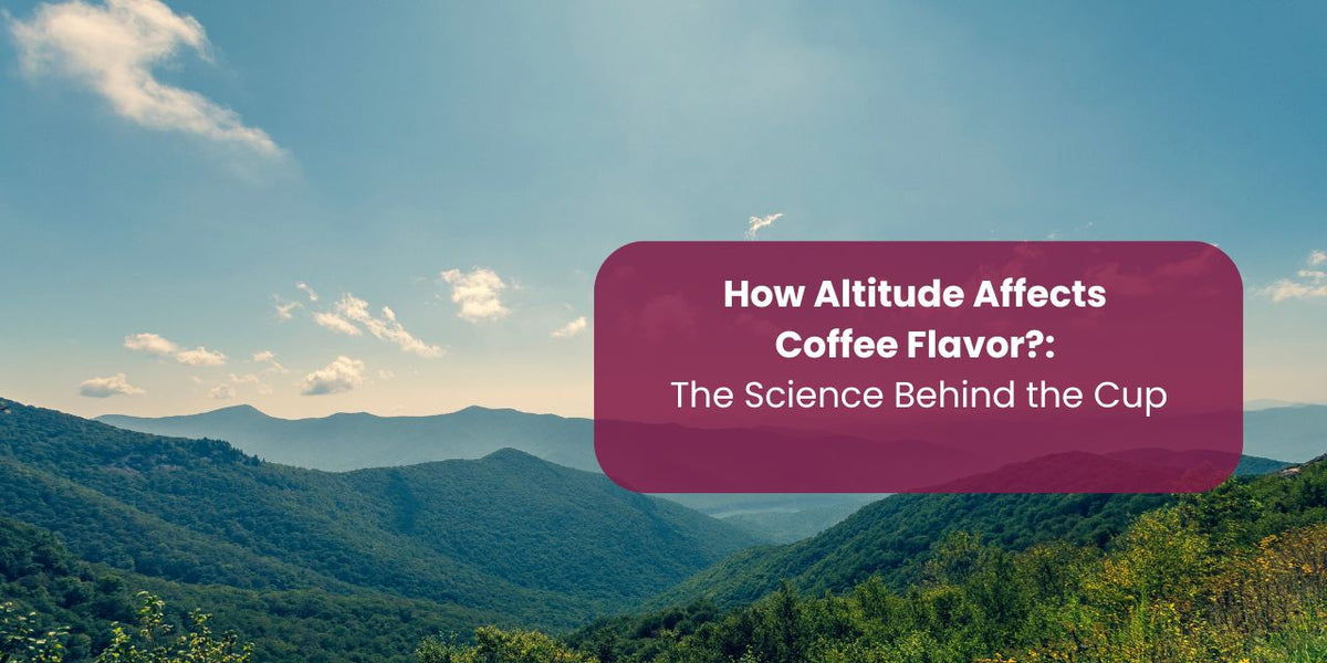 How Altitude Affects Coffee Flavor: The Science Behind the Cup - Something's Brewing