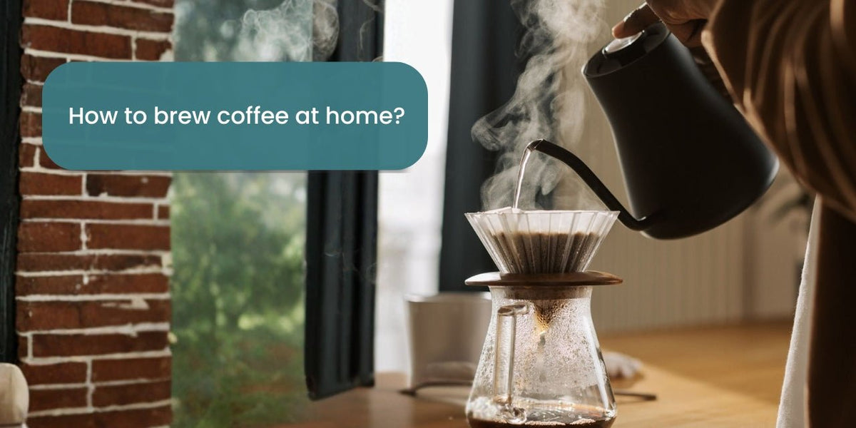 how to brew coffee at home - Something's Brewing
