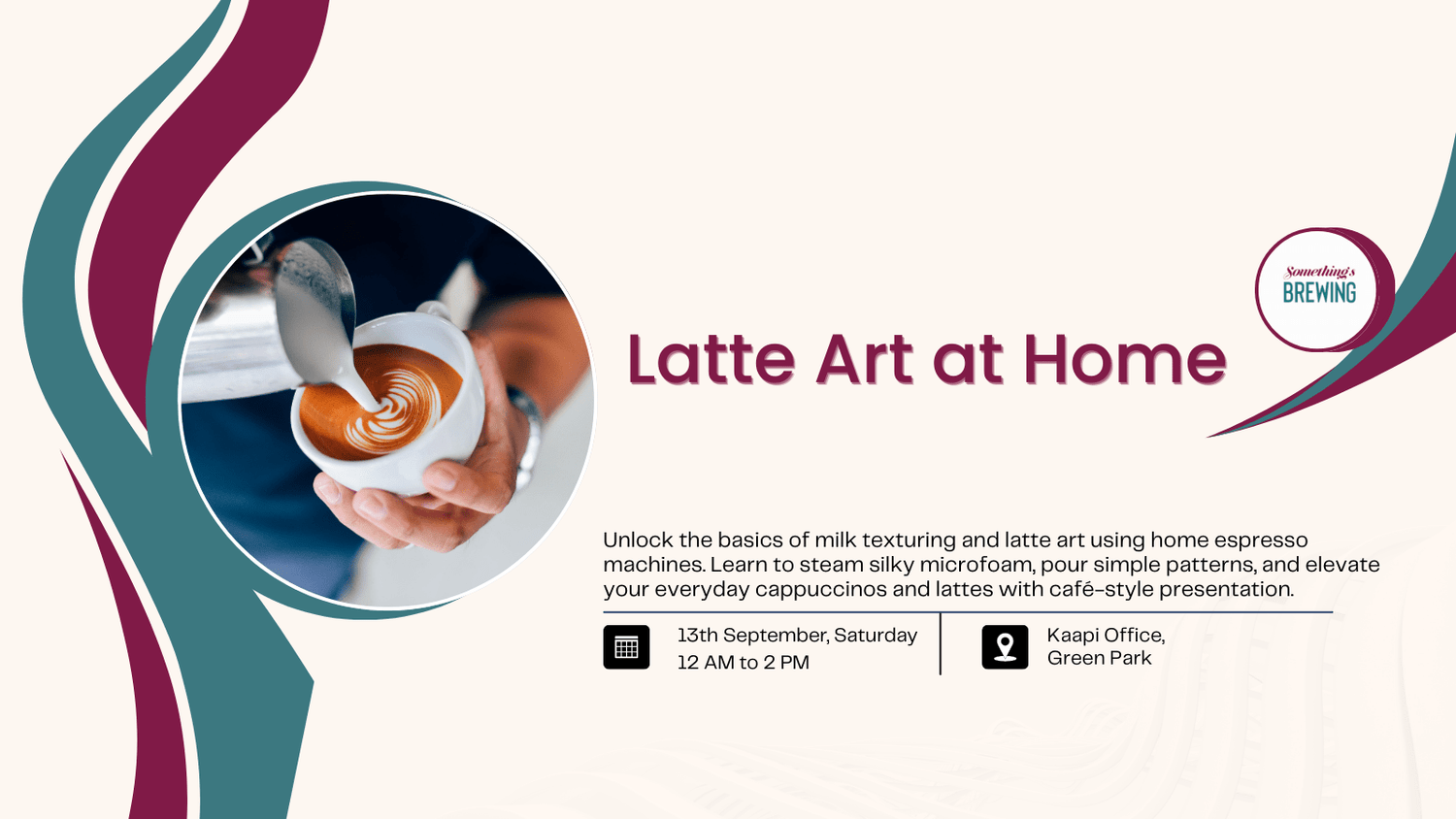 Latte Art at Home: Beginner’s Guide to Pouring Beautiful Cups - Something's Brewing