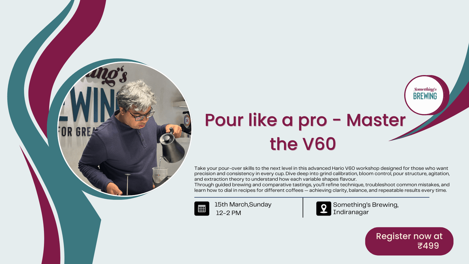 Pour Like a Pro: Master the V60 - Something's Brewing