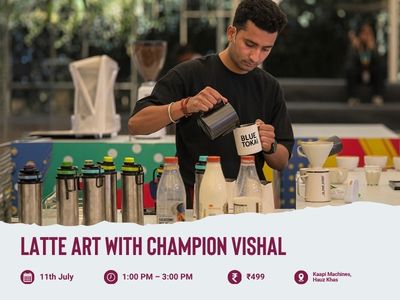 Pour, Steam, Create: Latte Art with Champion Vishal - Something's Brewing