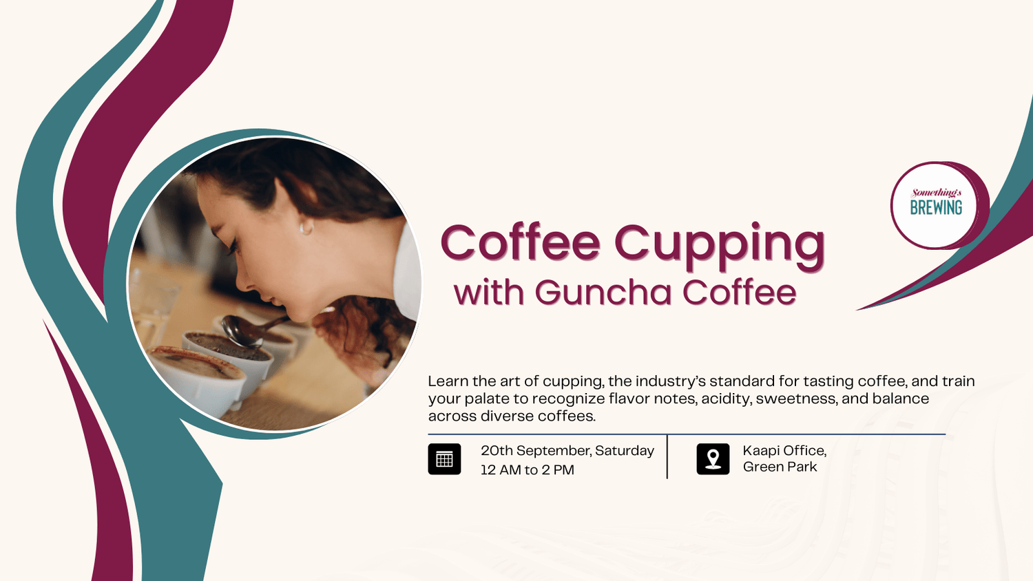 Taste the Spectrum: Coffee Cupping with Guncha Coffee - Something's Brewing