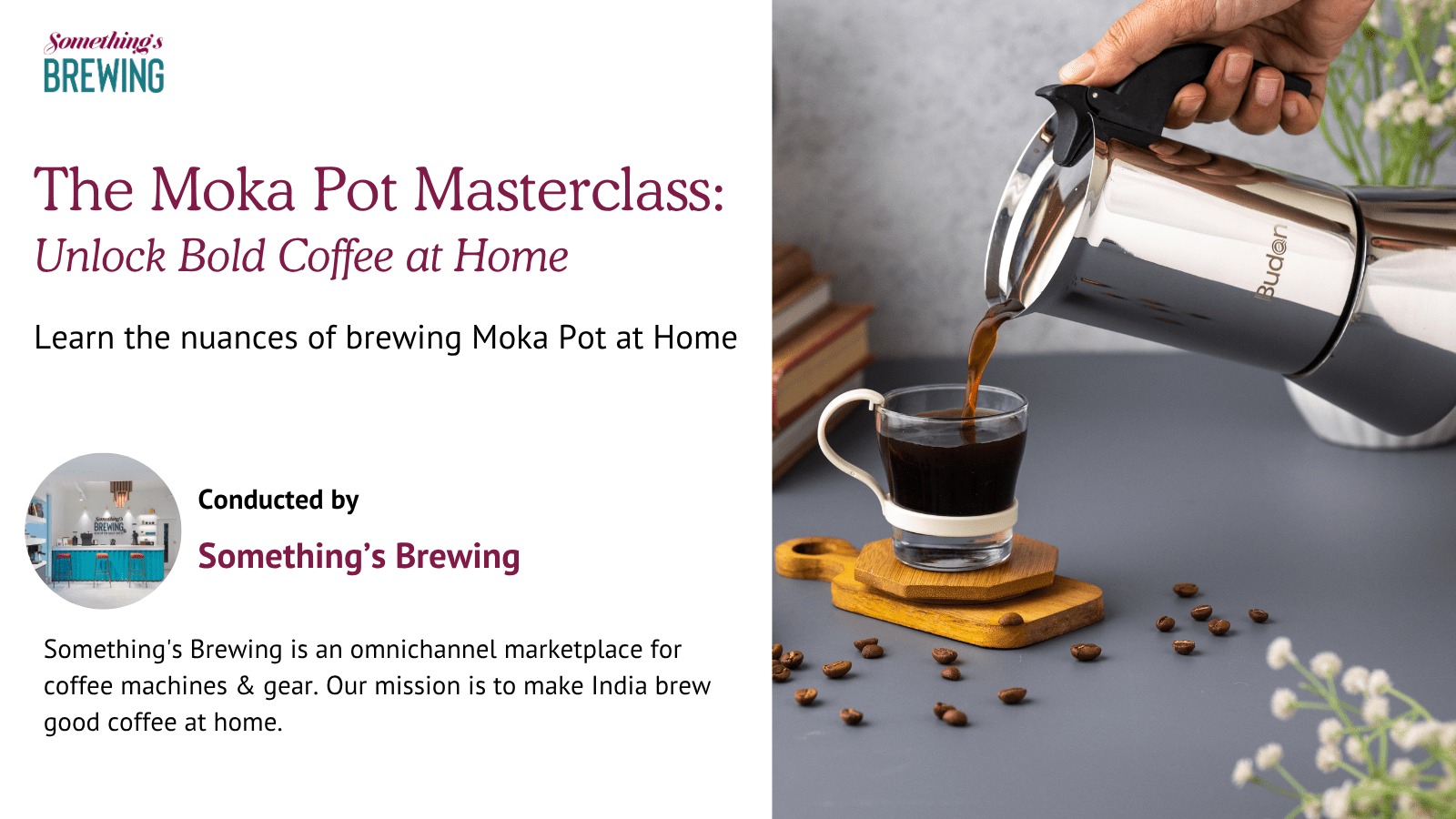 The Moka Pot Masterclass: Unlock Bold Coffee at Home – Something's