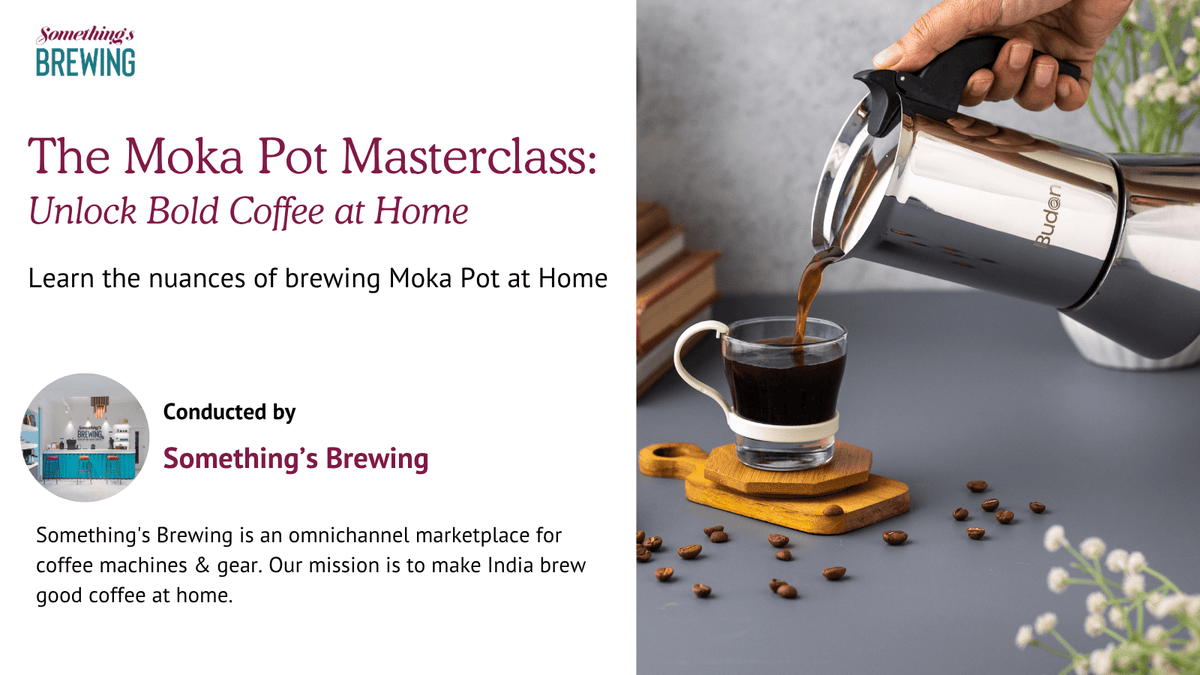 The Moka Pot Masterclass: Unlock Bold Coffee at Home - Something's Brewing