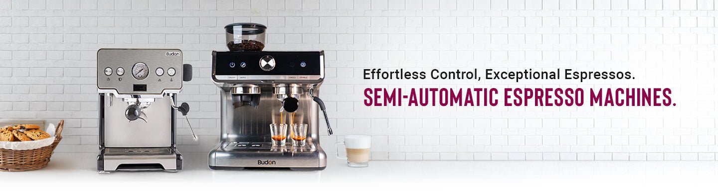 Semi - Automatic Espresso Machine - Something's Brewing