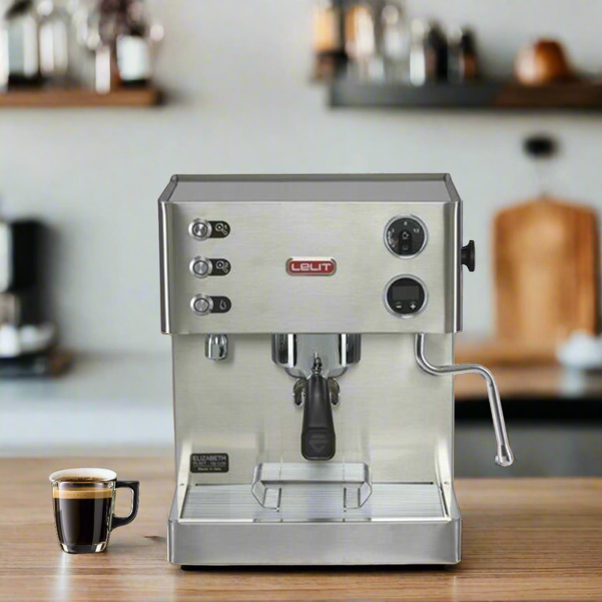 Elizabeth Dual Boiler with PID by Lelit PL92T Home Coffee Machines