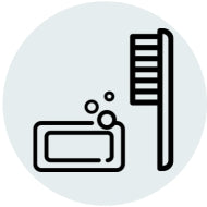 cleaning brush icon