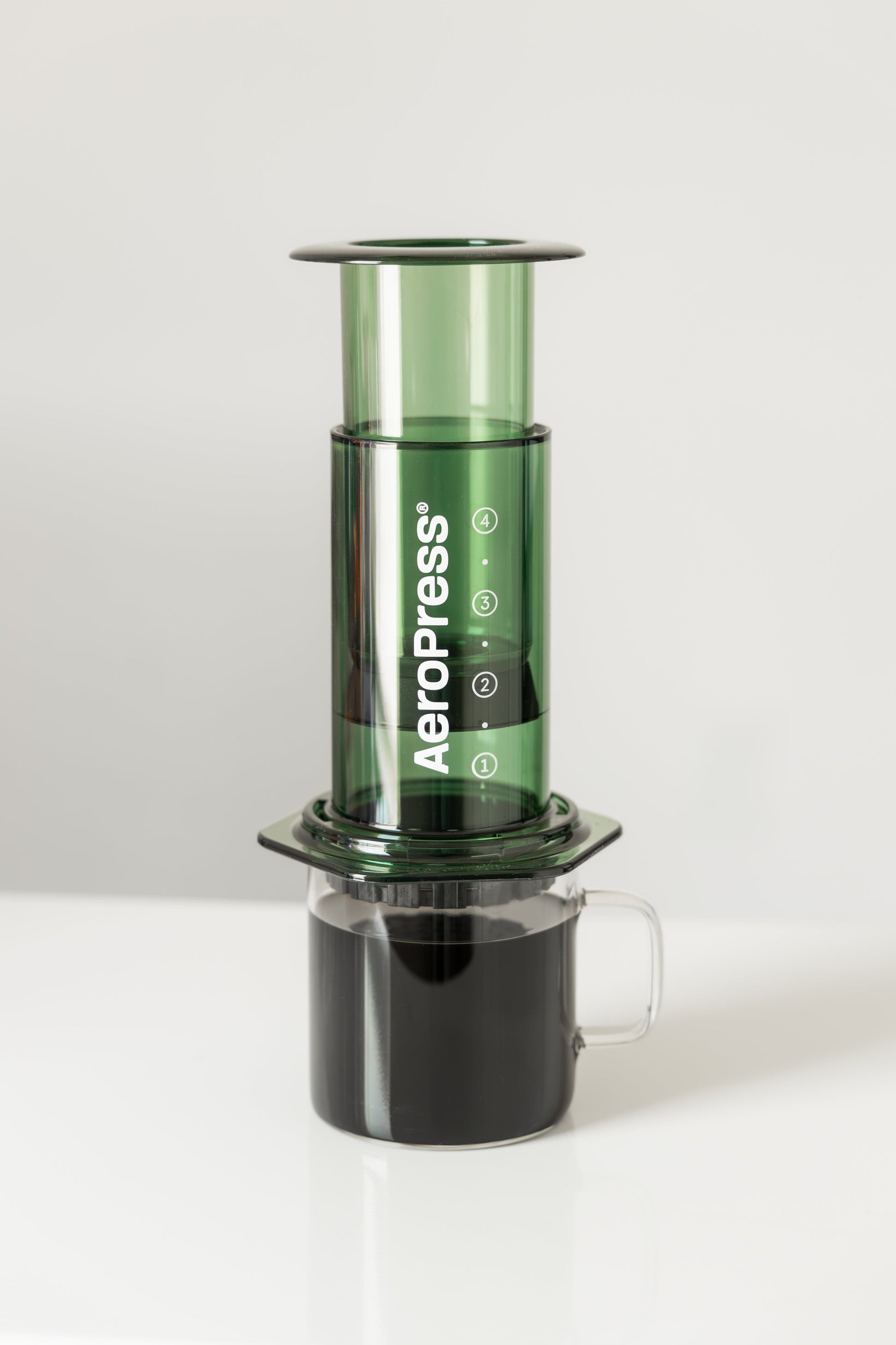 Aeropress Manual Brewing Aeropress Green Travel brewer / Coffee Maker - On pre order