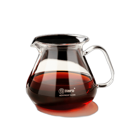 ZeroHero Manual Brewing Hero Original Glass Server | 450 ml