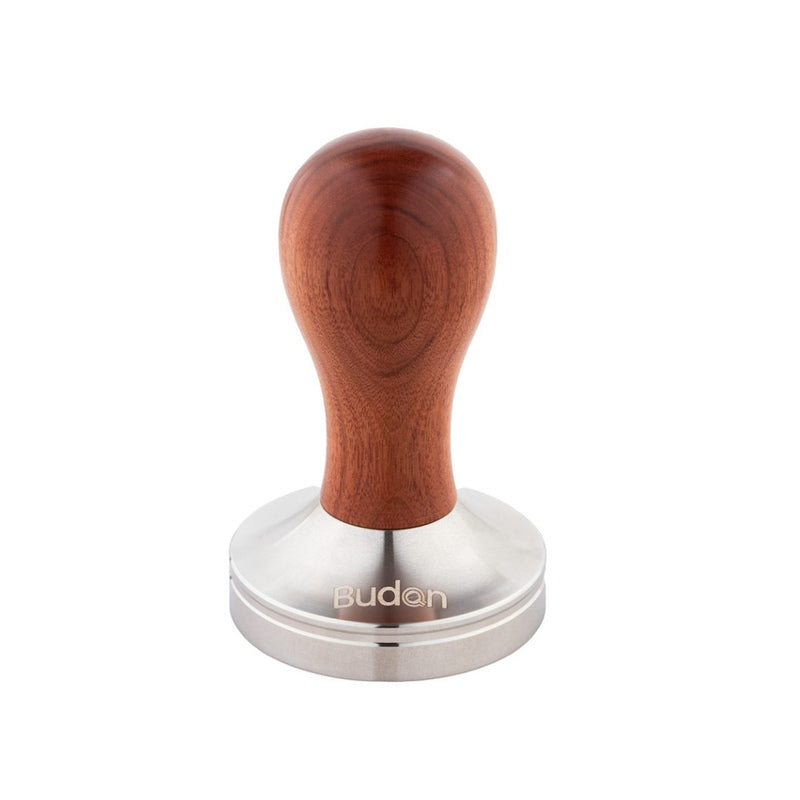 Budan 58mm Coffee Tamper - Wooden Handle Barista Tools