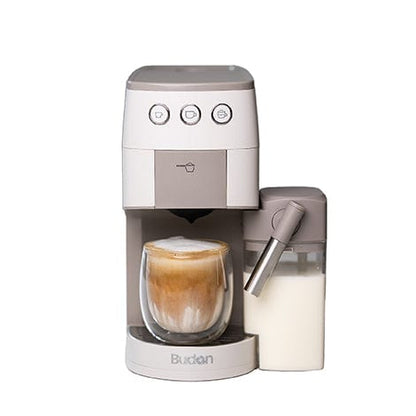 Budan Home Coffee Machines Budan One Touch Coffee Machine - Pod/Coffee Capsules + Ground Coffee On Pre-Order