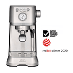 The Solis Perfetta Plus Silver Home Coffee Machine & Espresso Machine