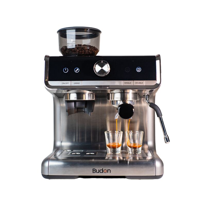 Budan Espresso Machine with Built-In Grinder Home Coffee Machines