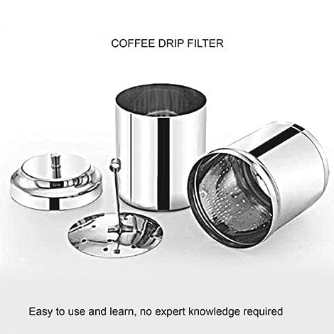 Budan Stainless Steel South Indian Filter Coffee Maker Order On