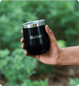 Budan Stainless Steel South Indian Filter Coffee Maker Order On Somethings  Brewing – Somethings Brewing Store