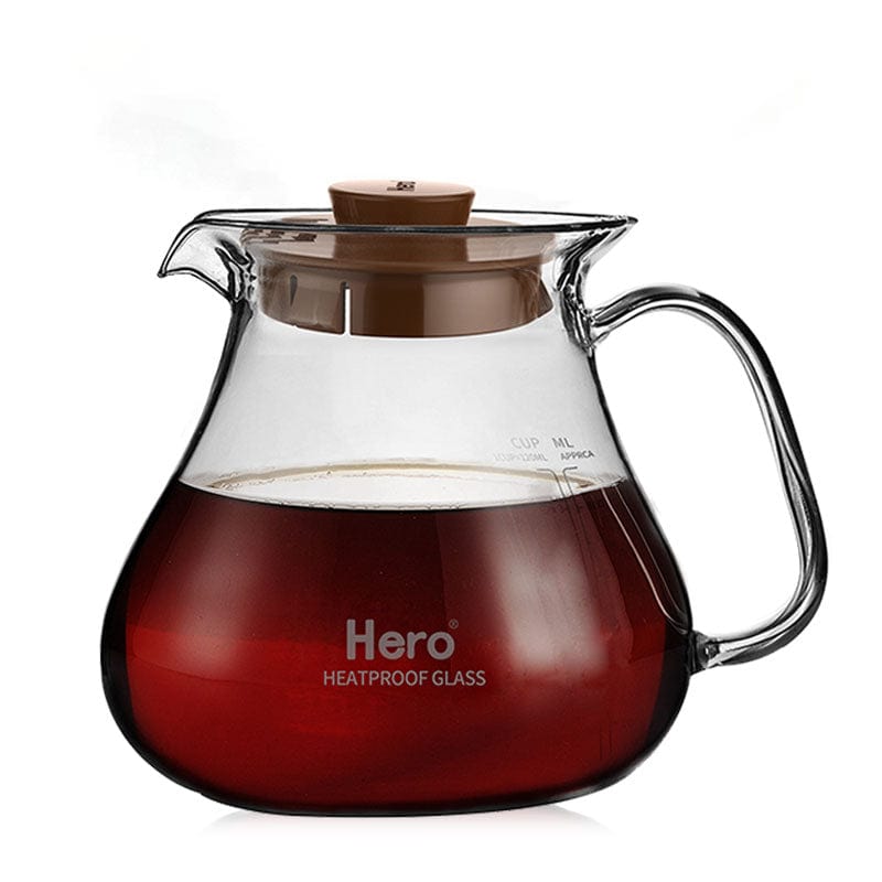 ZeroHero Manual Brewing Hero Original Glass Server | 450 ml