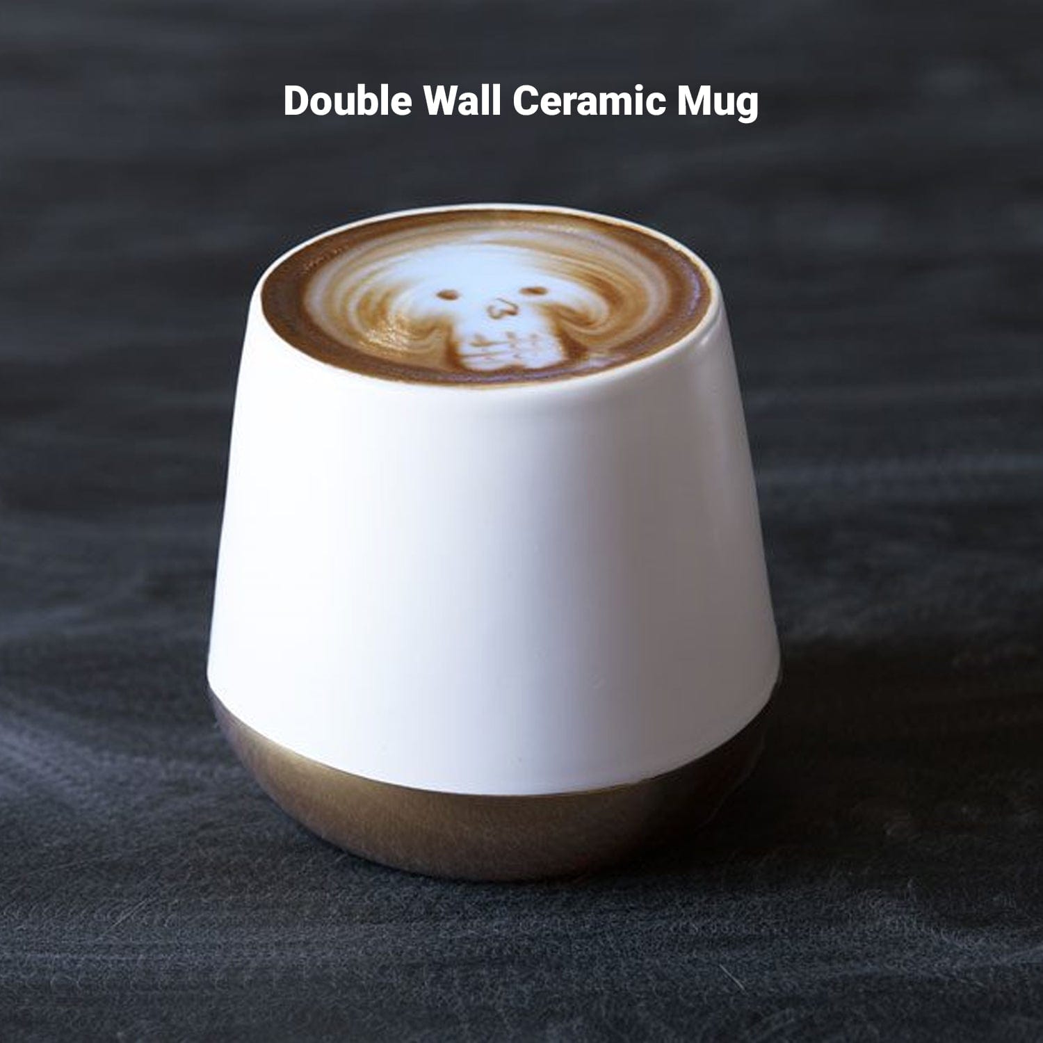 Fellow Accessories Fellow Joey Double Wall Ceramic Mug, Ceramic and Stainless Steel Coating