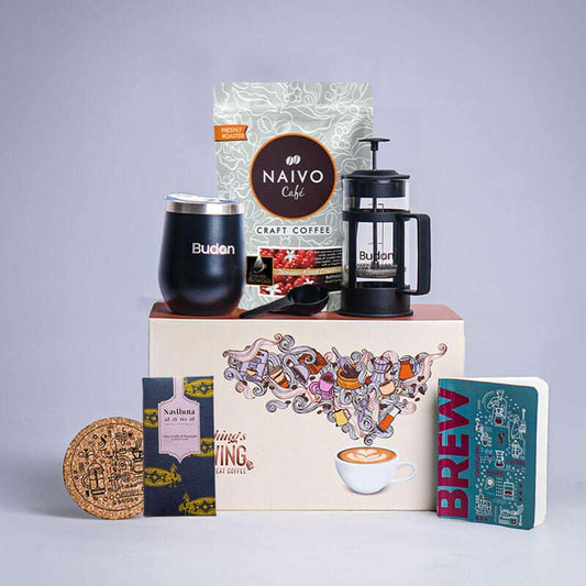 Something's Brewing Gift box French Press Delight | Gift Hamper