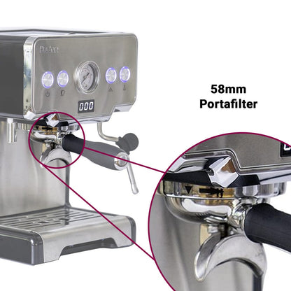 Budan Home Coffee Machines Silver The Budan Espresso Machine | Best Coffee Machine