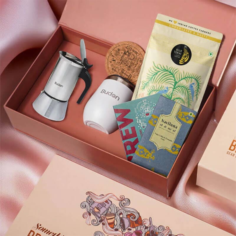 Something's Brewing Moka Pot & More | Gift Hamper