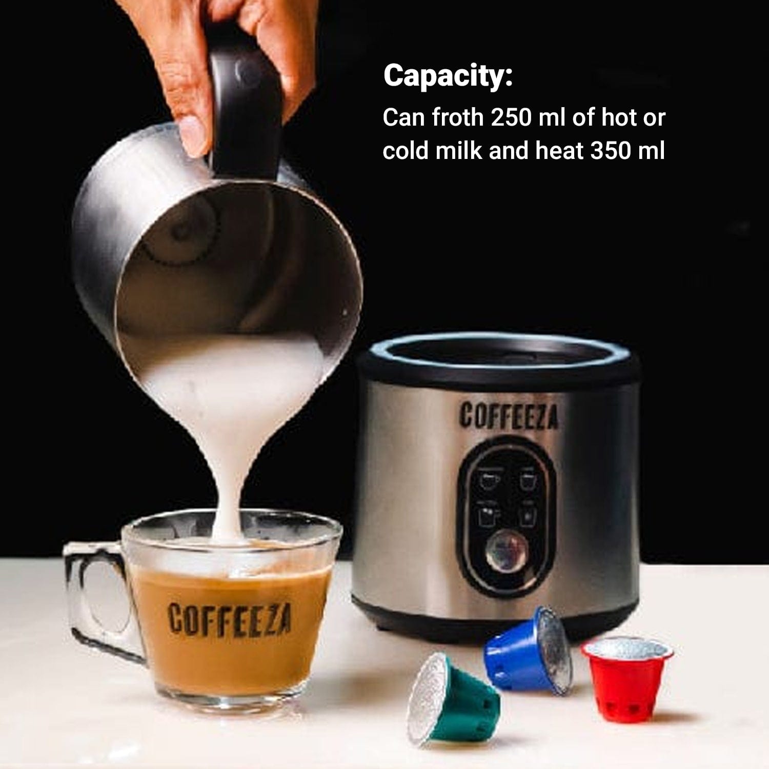 Coffeeza Coffeeza Frothimo Milk Frother and Heater