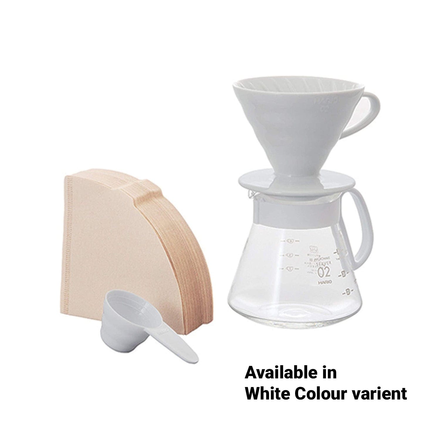 Hario Hario Ceramic v60 Clear Color Dripper & Pot
