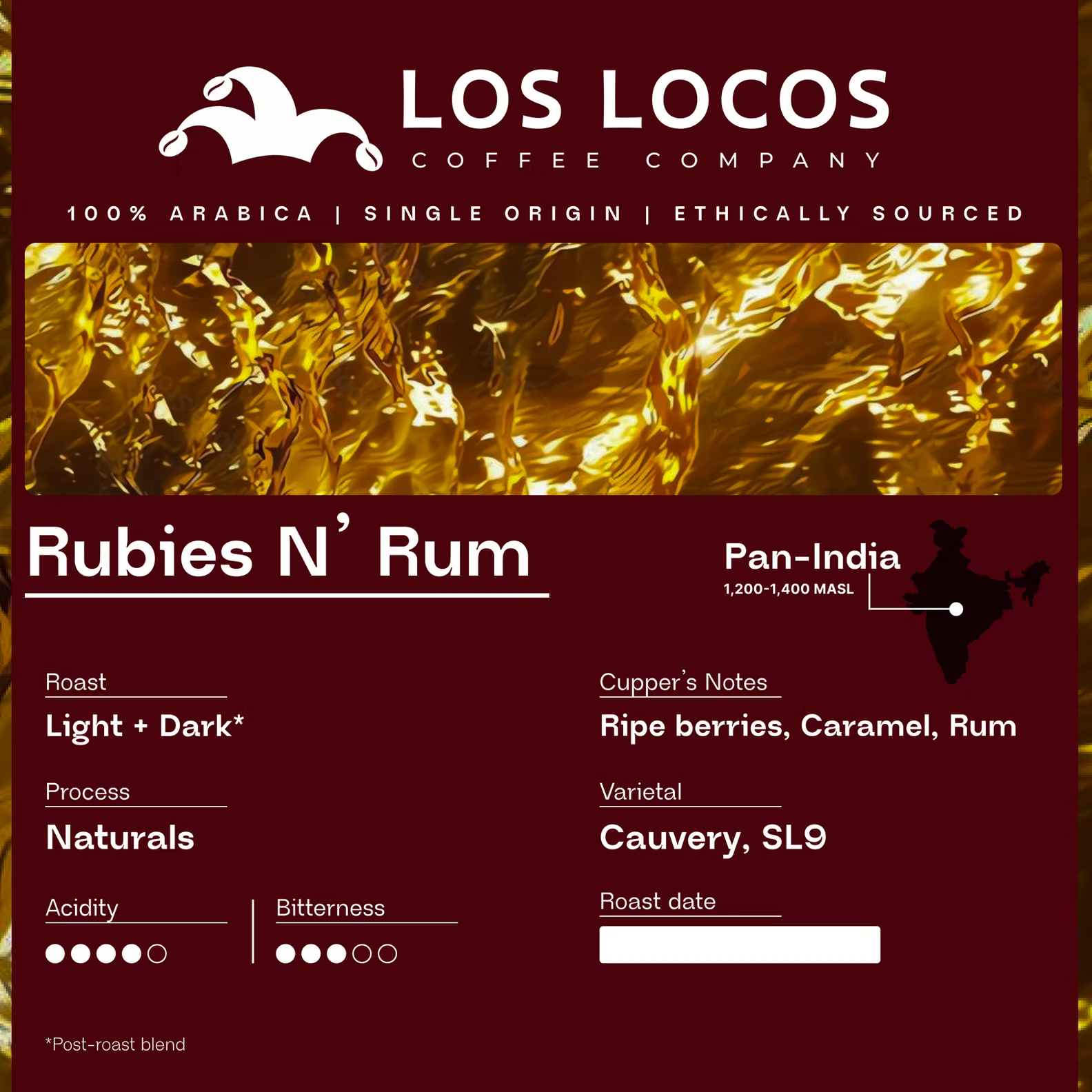 Rubies N' Rum | Los Locos Coffee