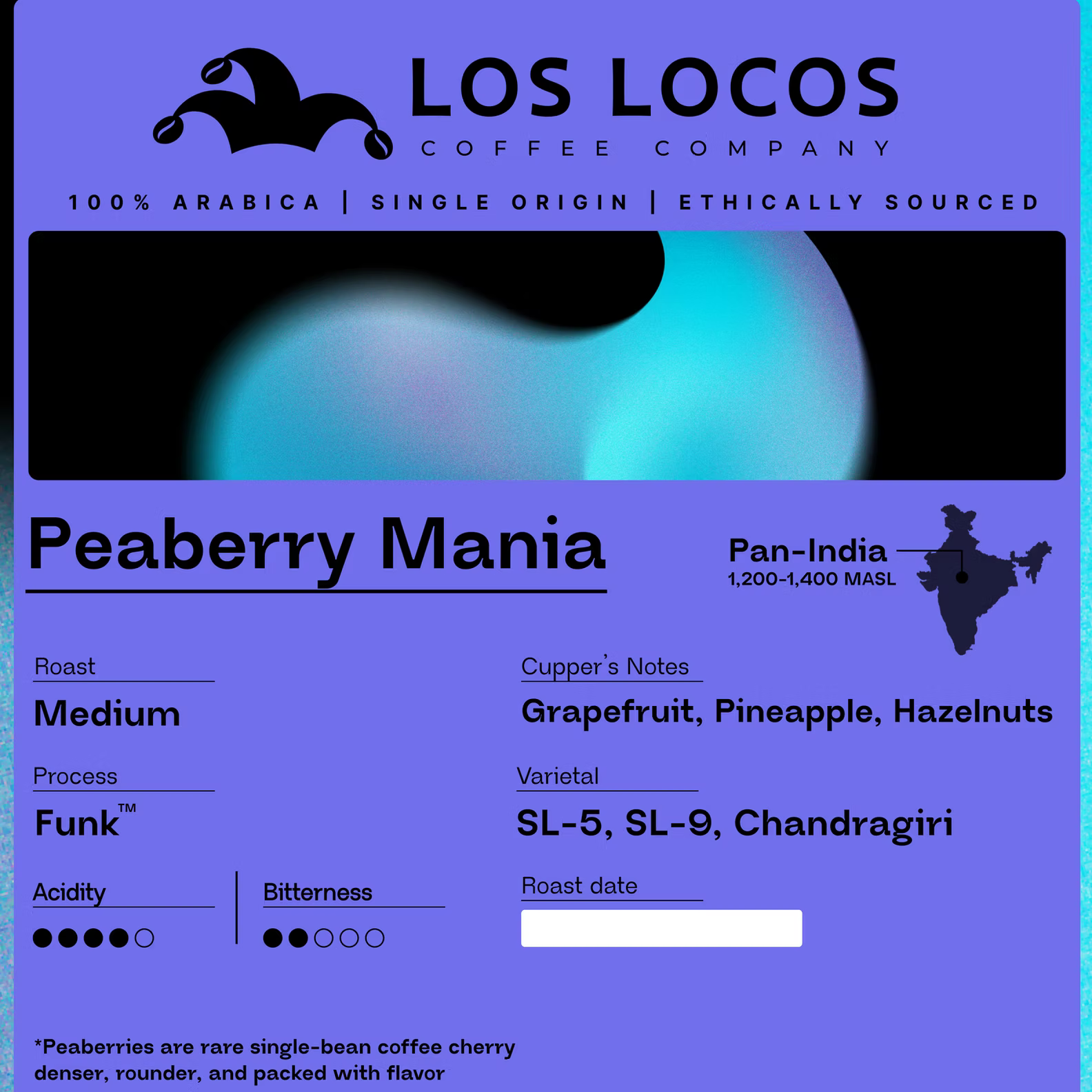 Peaberry Mania | Los Locos Coffee