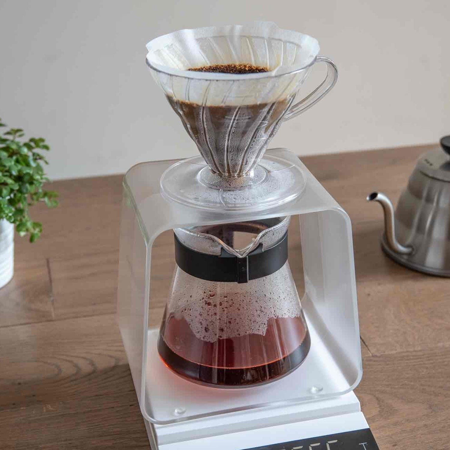 Hario Hario v60 Pour Over Drip Stand Cube - Clear