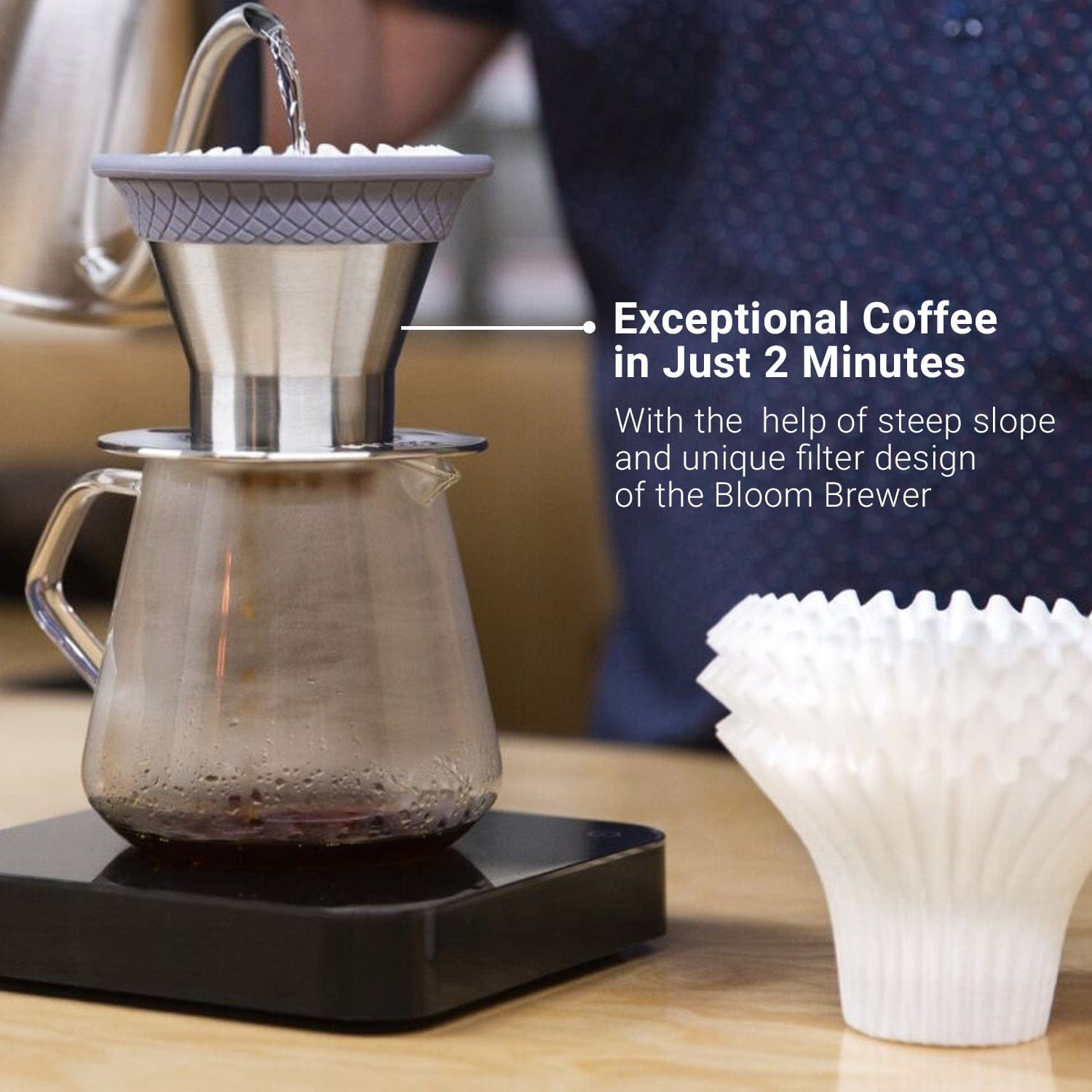 Espro Manual Brewing Espro Bloom Pour Over- Perfect Gift for Coffee Lovers