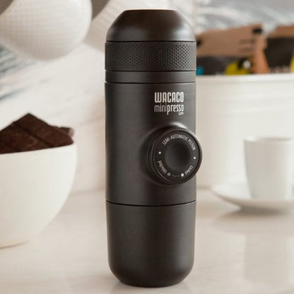 Wacaco Manual Brewing Matte Black Wacaco Minipresso GR- Perfect Gift for Coffee Lovers