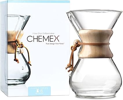 Chemex Manual Brewing Chemex 6 cup with Wooden Collar