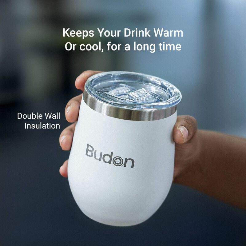 Budan Sipper White / Black Tumblers