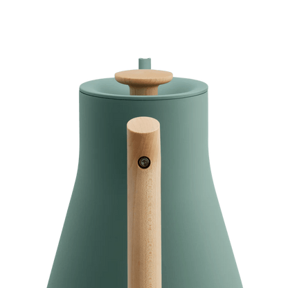 Fellow Accessories Fellow Stagg EKG Electric Kettle / Smoke Green  / Maple Handle / 900ml