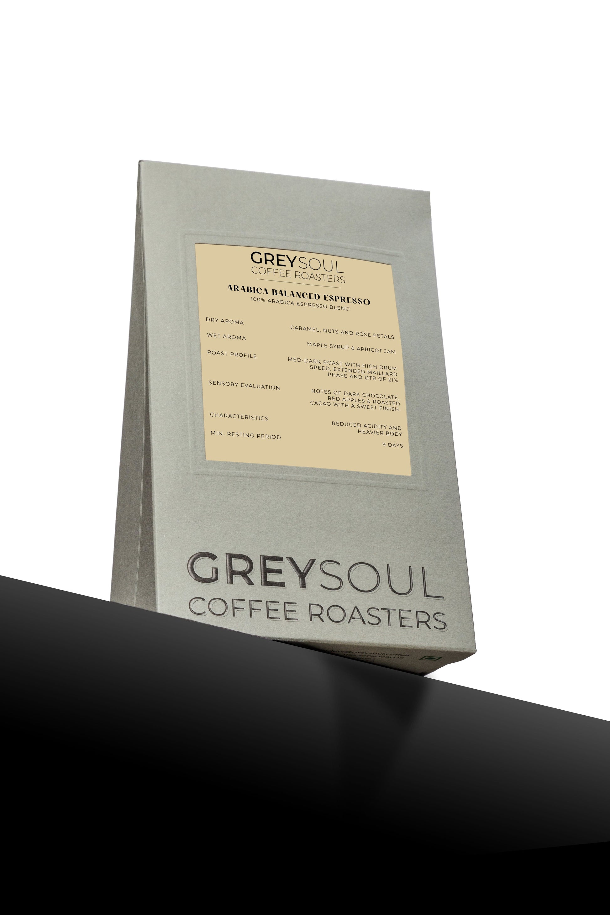 Greysoul Coffee Ground And Whole Beans Arabica Balanced Espresso( 10kgs Minimum Order)