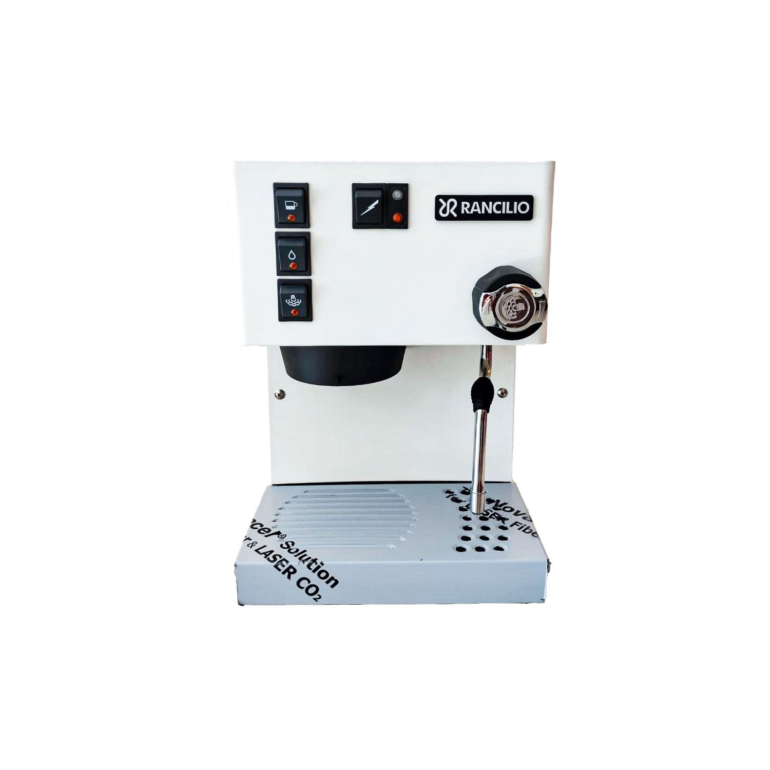 Rancilio Home Coffee Machines White Rancilio Silvia V6 Single Boiler Italian Coffee Machine with Upto 18 Bar Pressure, Steam Wand, Ergonomic 58mm Portafilter | Perfect for Cafe-style Espresso, Lattes, Cppuccinos, Americano, Hot Chocolate and more