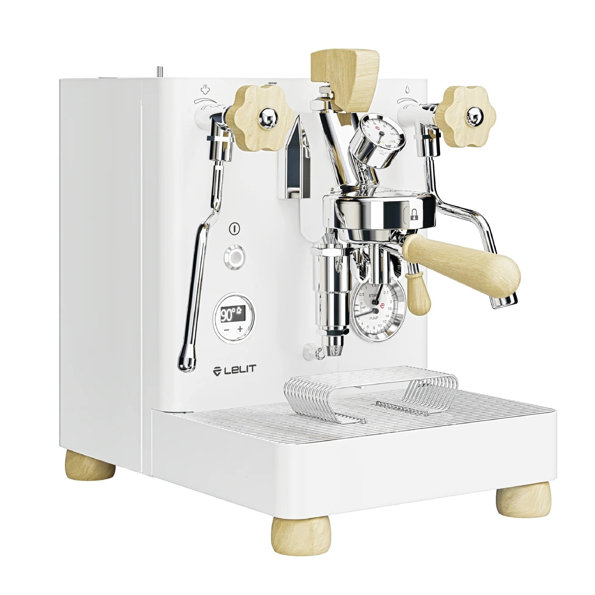 Lelit Home Coffee Machines White Lelit Bianca Coffee Machine & espresso Machine, 220V, PL162T | The New Bianca V3 | Black & White