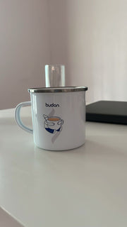 Budan Coffee Mug (Enamel)