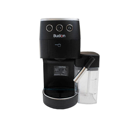 Budan Home Coffee Machines Black Budan One Touch Coffee Machine - Pod/Coffee Capsules + Ground Coffee On Pre-Order