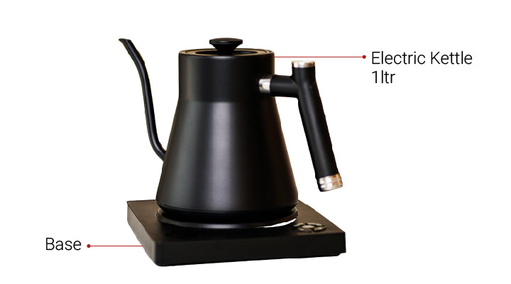 Budan Electric temperature control kettle