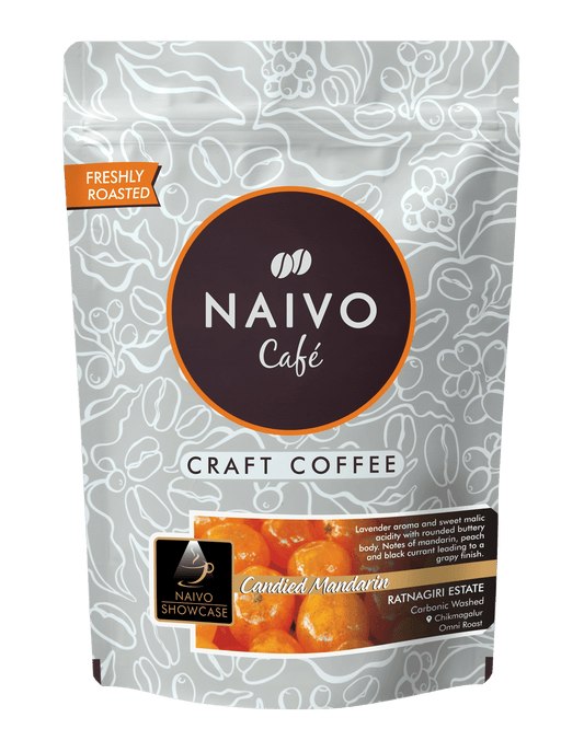 Naivo Ground And Whole Beans Navio Candied Mandarin – Ratnagiri Carbonic Washed