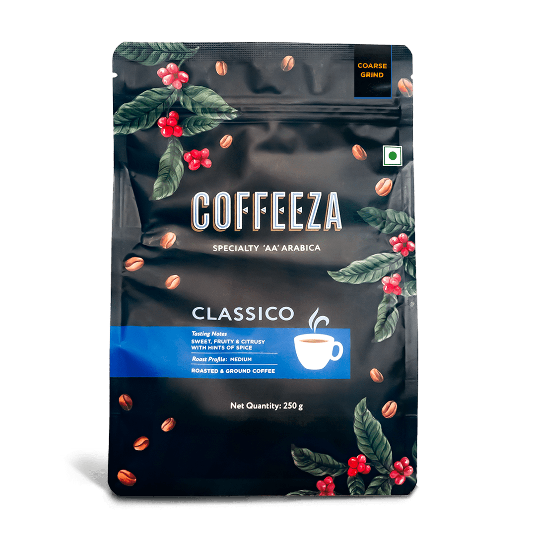 Coffeeza Classico Ground Coffee (Coarse Grind)