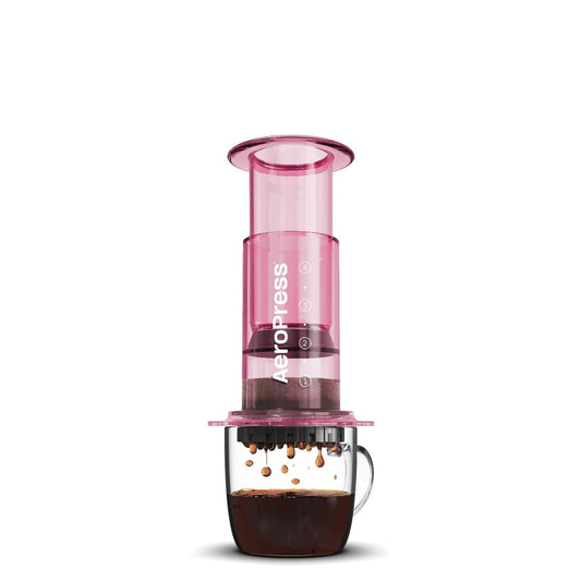 Aeropress Manual Brewing Aeropress Pink Travel brewer / Coffee Maker - On pre order