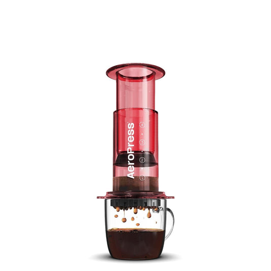 Aeropress Manual Brewing Aeropress Red Travel brewer / Coffee Maker - On pre order