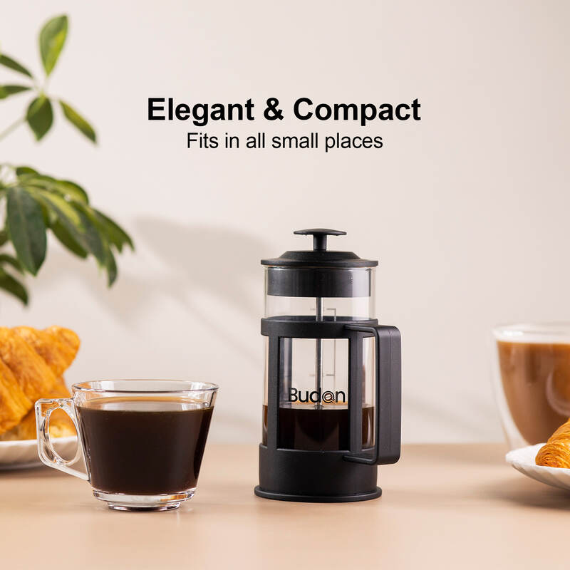 Budan French Press and Coffee maker 350 ml