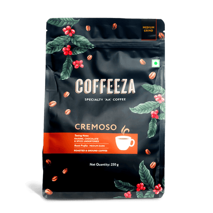 Coffeeza Cremoso Ground Coffee (Medium Grind)