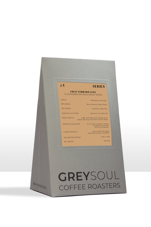 Greysoul Coffee Ground And Whole Beans Fruit Forward LOTS- Extended Naturals Harley Estate