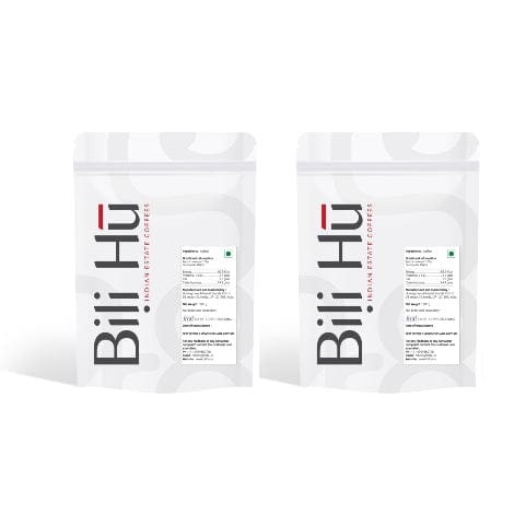 Bili Hu Ground And Whole Beans 200g x 2 Bili Hu-Filter Coffee Blend (Pack of 2)