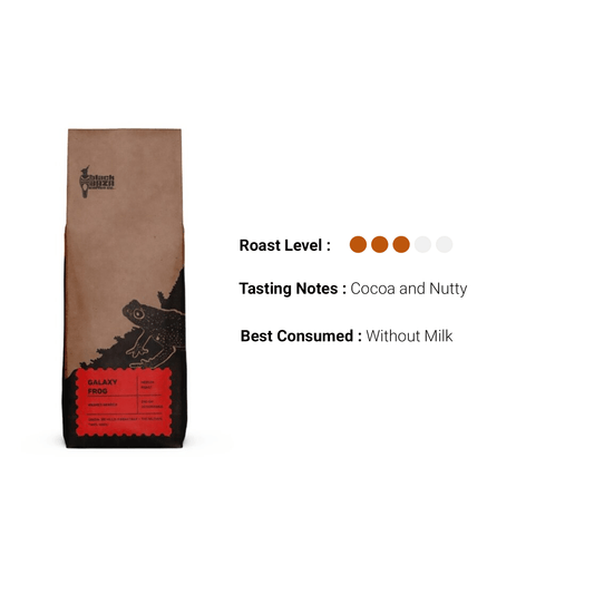 Black Baza Ground And Whole Beans Black Baza Galaxy Frog | Medium Roast